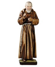 STATUA PADRE PIO CM 60 IN