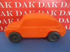 Obsoleto Vintage Old Toys 1/16 1/17 Fiat Seat 600 arancio