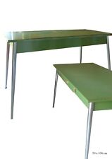 Tavolo da cucina in formica verde anni Sessanta