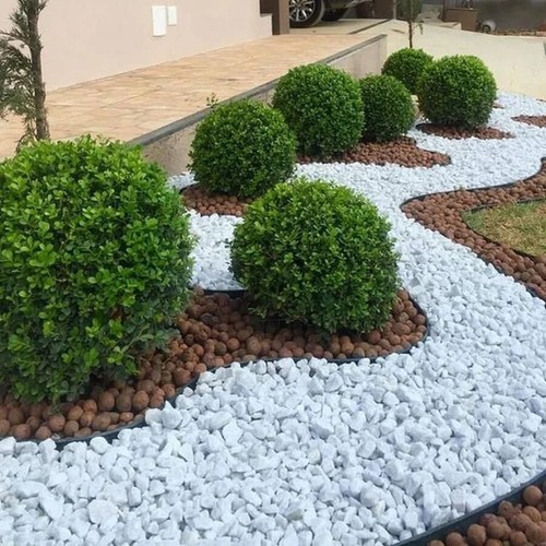 Ghiaia decorativa marmo - , bianco