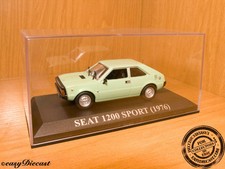 SEAT 1200 SPORT SOFT GREEN 1976 1:43 COME NUOVA!! CON SCATOLA!!!