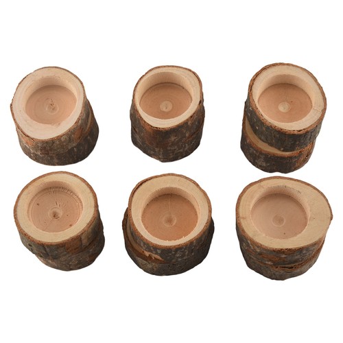 Portacandele legno 12 - da,