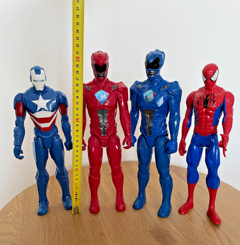 Lotto marvel action - action, figure