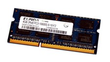 4 GB RAM DDR3 204 pin SO-DIMM