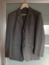 LANIFICIO GREMAN GIACCA GRIGIA TAGLIA 52 100% LANA