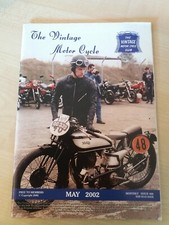 Vintage Motorcycle Club Magazine May 2002