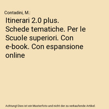 Itinerari 2.0 plus. Schede