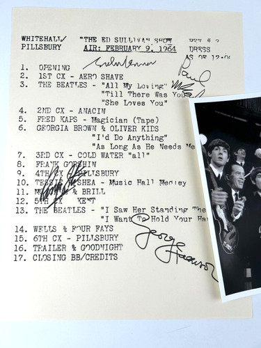 The beatles firmato - firmato, ed