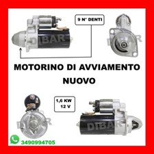 MOTORINO DI AVVIAMENTO NUOVO