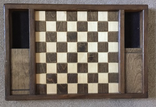 Scacchiera legno - scacchiera/scacchiera, in