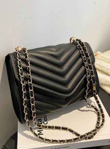 Borsa tracolla donna nera - a,