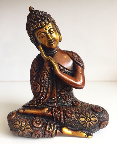 Antico buddha pesante - buddha,