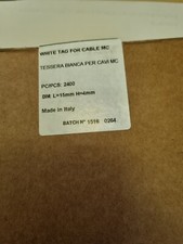 Tessera Tubetto Cavi LUX