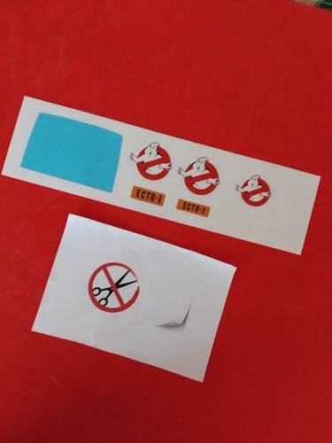 Stickers ecto ghostbusters - stickers,