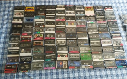Lotto 100 musicassette - lotto,