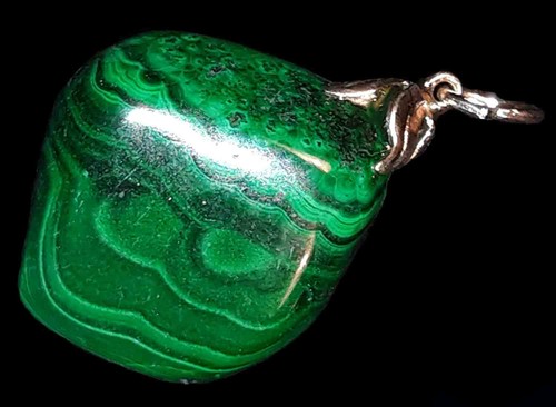 Malachite verde extra ciondolo - verde,