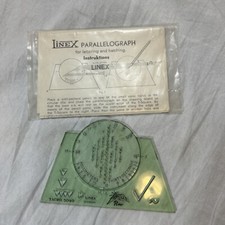 LINEX TACRO 5040 PARALLELOGRAFO VINTAGE per lettering e tratteggio con istruzioni