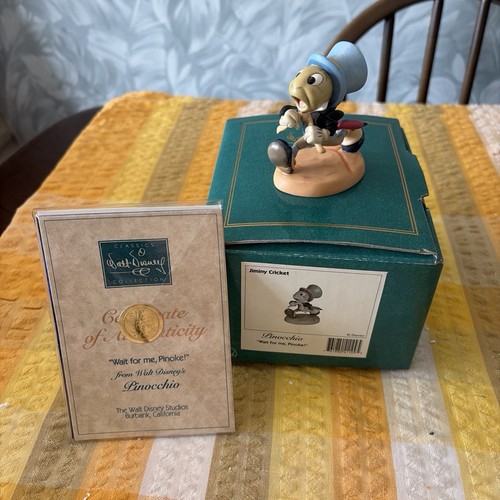 Wdcc jiminy cricket wait for - jiminy,