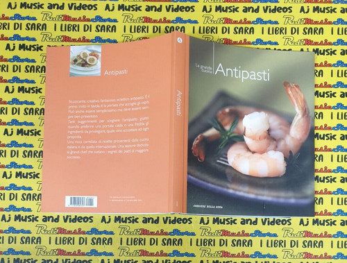 Book libro antipasti grande - antipasti,