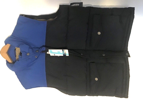 Vecchio gilet blu navy taglia