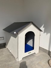 Cuccia per cani Mod. “Cucciolotta” taglia XL NUOVA mai usata colore bian/grigio