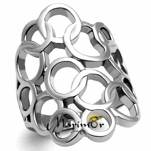 Anello moda donna cerchi - cerchi, ad