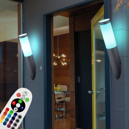 Rgb led esterno parete - 2x,