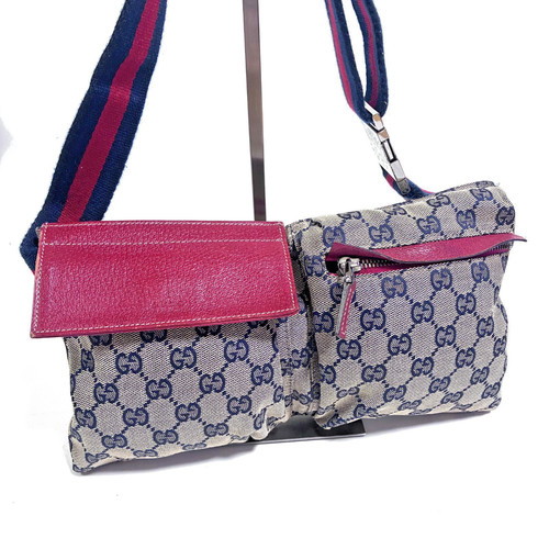 Gucci borsa cintura tela - borsa,