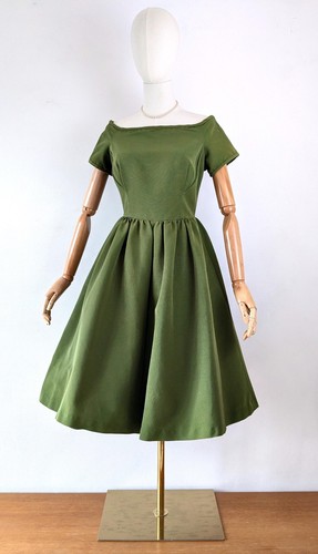 Abito vintage anni verde - anni, 50
