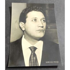 Cartolina Narciso Parigi - Cantante e Attore