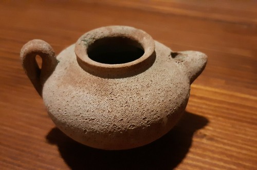 Antica lucerna olio in - ad,