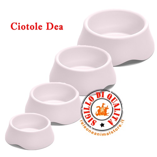 Ciotola plastica rigida dea - ciotola,
