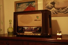 Radio a Valvole Grundig 2030W 3D Tuberadio Restaurata Funzionante