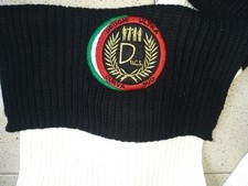 SCIARPA ULTRAS DRUGHI BIANCONERI JUVENTUS JUVE FLAG SCARF DUCS CURVA SUD VINTAGE