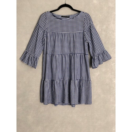 Abito zara gingham - gingham, strati