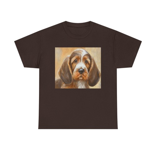 Shirt basset fauve - fauve, de