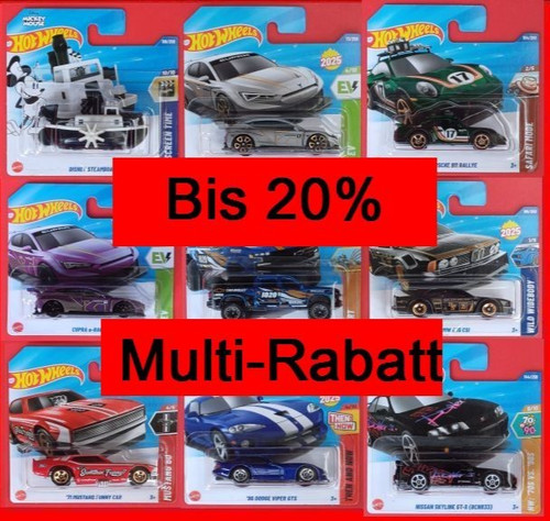 Hot wheels 2025 - e, 2026