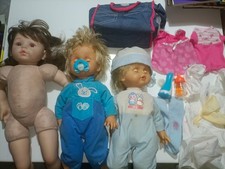 Lot 3 vintage doll Cicciobello