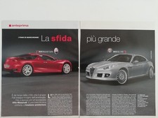 Clipping Ritaglio Articolo 2007 MASERATI 4 PORTE vs ALFA ROMEO 169 La Sfida