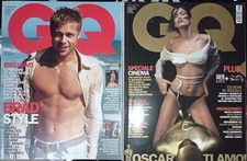 GQ Italia 28 30 2002 Brad Pitt Fernanda Lessa Valeria Marini Eva Herzigova 