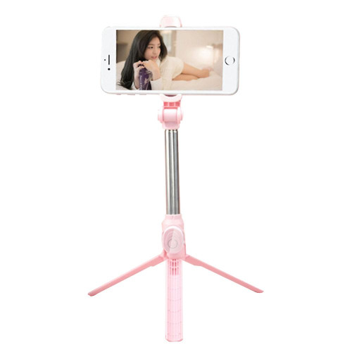 Bastone selfie smartphone rosa - smartphone,