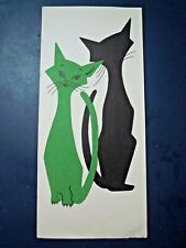 BIGLIETTO D'AUGURI - VINCENZO BERTOLOTTI CERAMICHE D'ARTE - MILANO - 1960ca