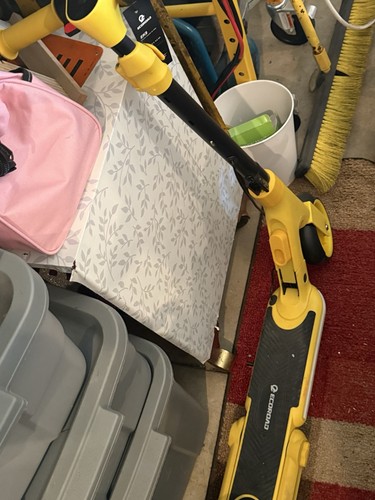 Electric scooter with fold