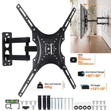 Supporto TV 13"-55" TV da Parete Girevole 40kg Supporto TV