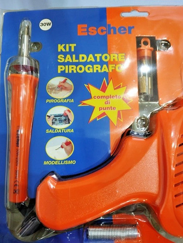 Saldatore pirografo kit - pirografo, ,