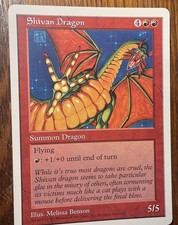 NUOVO 1997 Shivan Dragon