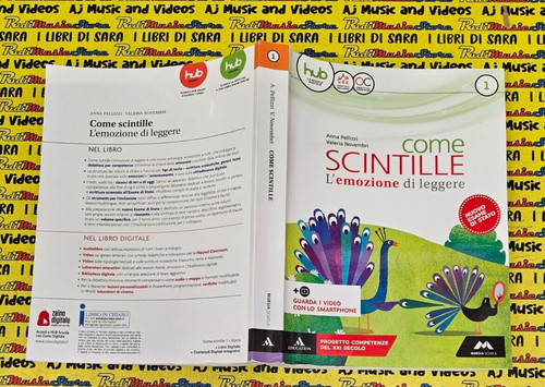 Book libro come scintille - book,
