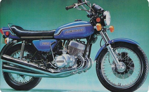 Kawasaki kh750 c - kawasaki, mach