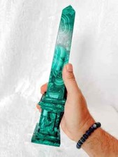 GRANDE Obelisco di Malachite