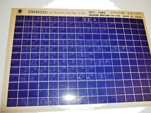 Suzuki dr600 j - dr600, (s/su)
